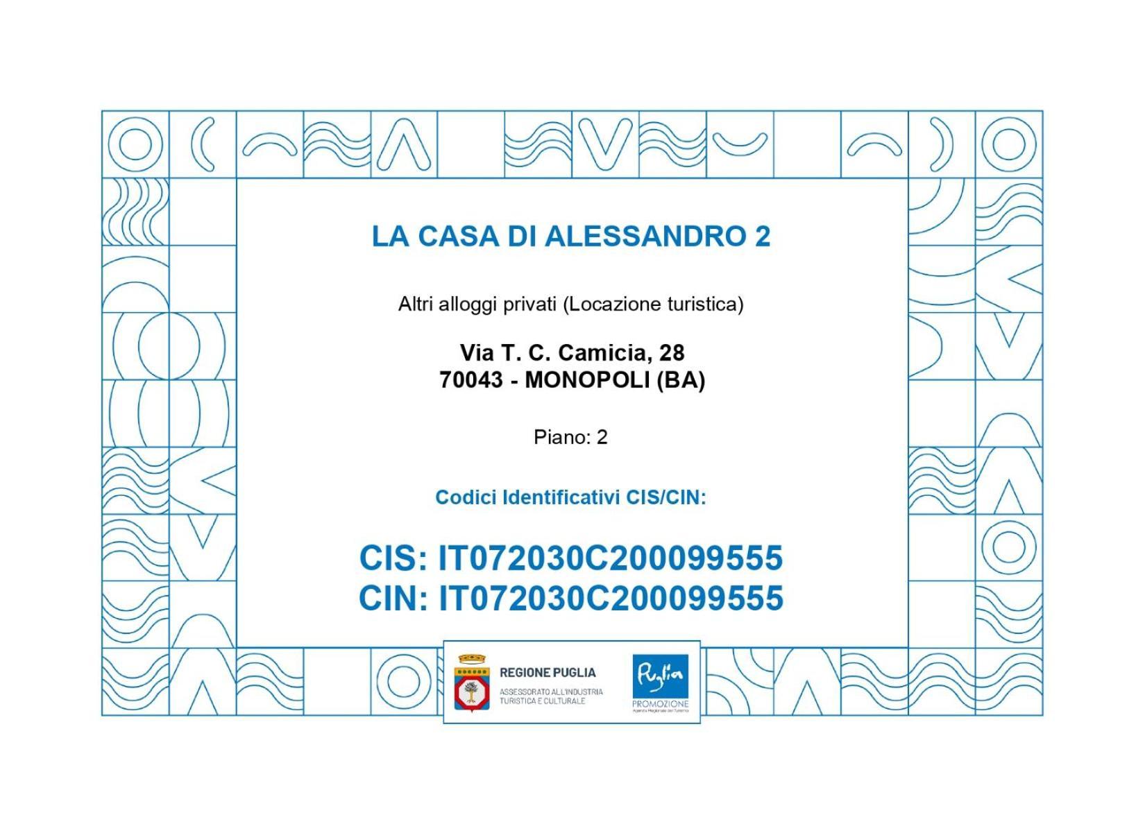 La Casa Di Alessandro Monopoli Exterior photo
